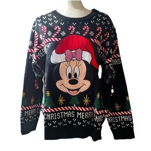 Disney PatPat Minnie Mouse Christmas Sweater Family Matching Holiday Pictures XL